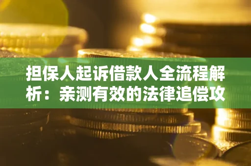 北京担保人起诉借款人全流程解析：亲测有效的法律追偿攻略