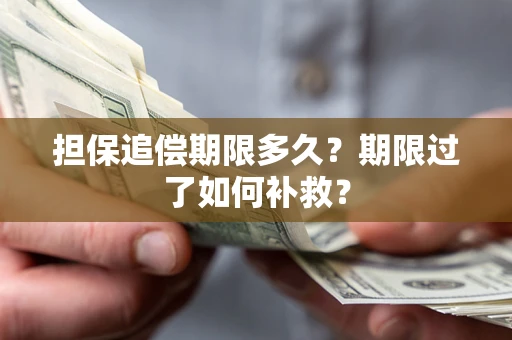 北京担保追偿期限多久？期限过了如何补救？